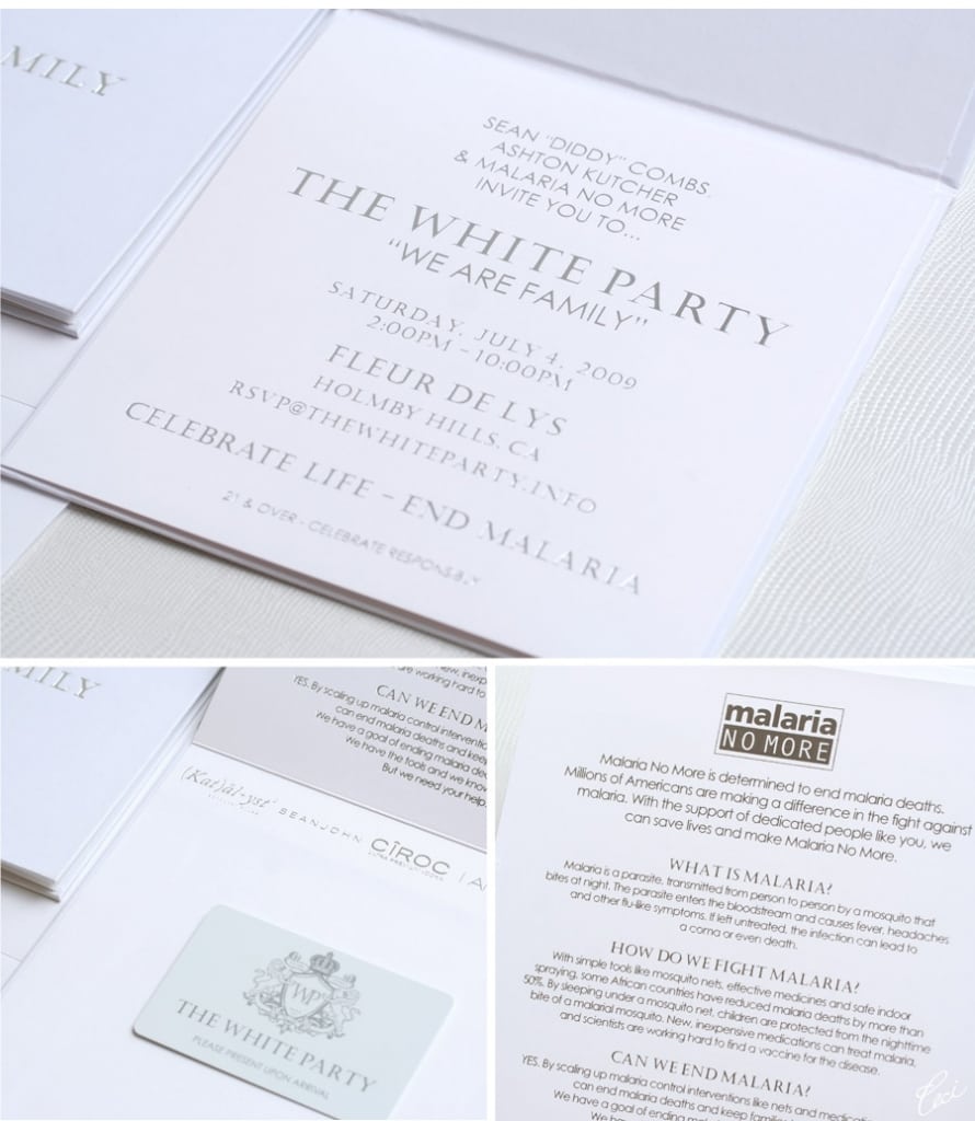 All White Party Invitations â Gangcraft Net